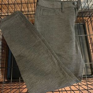 Grey pattern jeans